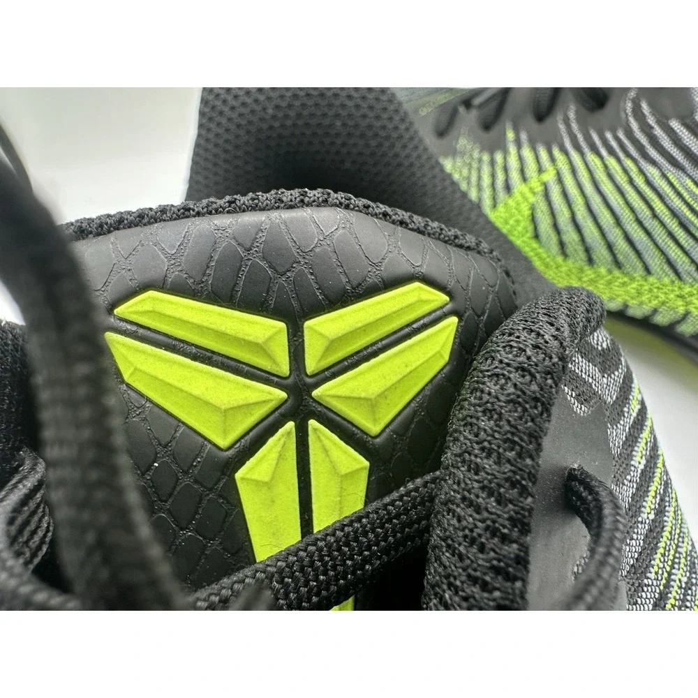 Nike KB Mentality 2 Mens Size 7.5 US Black Volt - Black Green‎ Great condition
